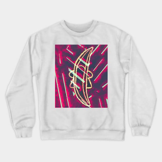 Electric MeepNana Zing 6 Crewneck Sweatshirt by Zenanigans